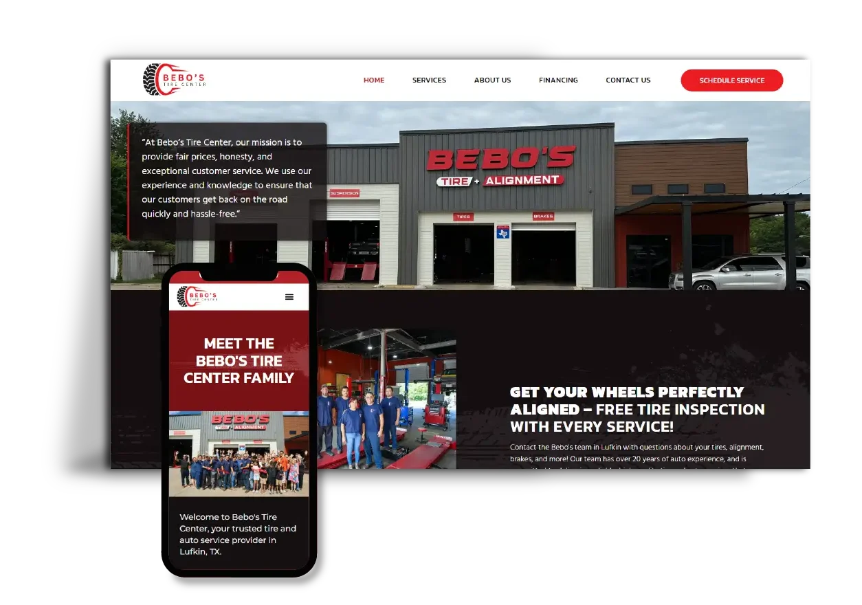 bebos tire center screenshots